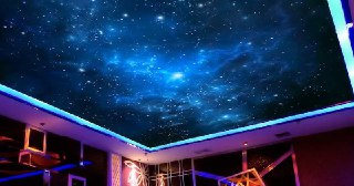 Натяжной потолок звездное небо Кузнецк, цена от 5295 руб.